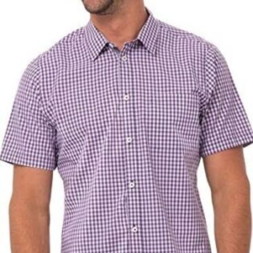 @heatherford1017  Order 3 Men's Purple Chef Works Shirts L/XL/2XL 1 each